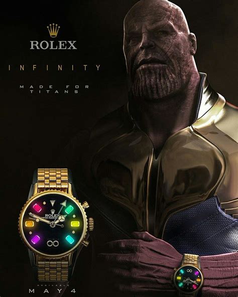 rolex infinity watch thanos|Thanos infinity watch 2022.